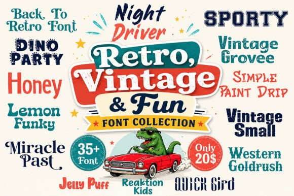 Download Retro, Vintage &amp; Fun Collection - Fun Collection