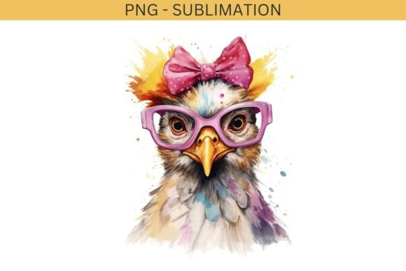 Download Funny Chicken PNG Printable Wall Art - Fun Collection